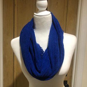 Blue Infinity Scarf